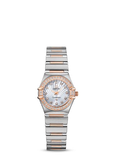 Omega Constellation Quartz 22.5 Stainless Steel / Red Gold / Diamond / MOP / 160 Years